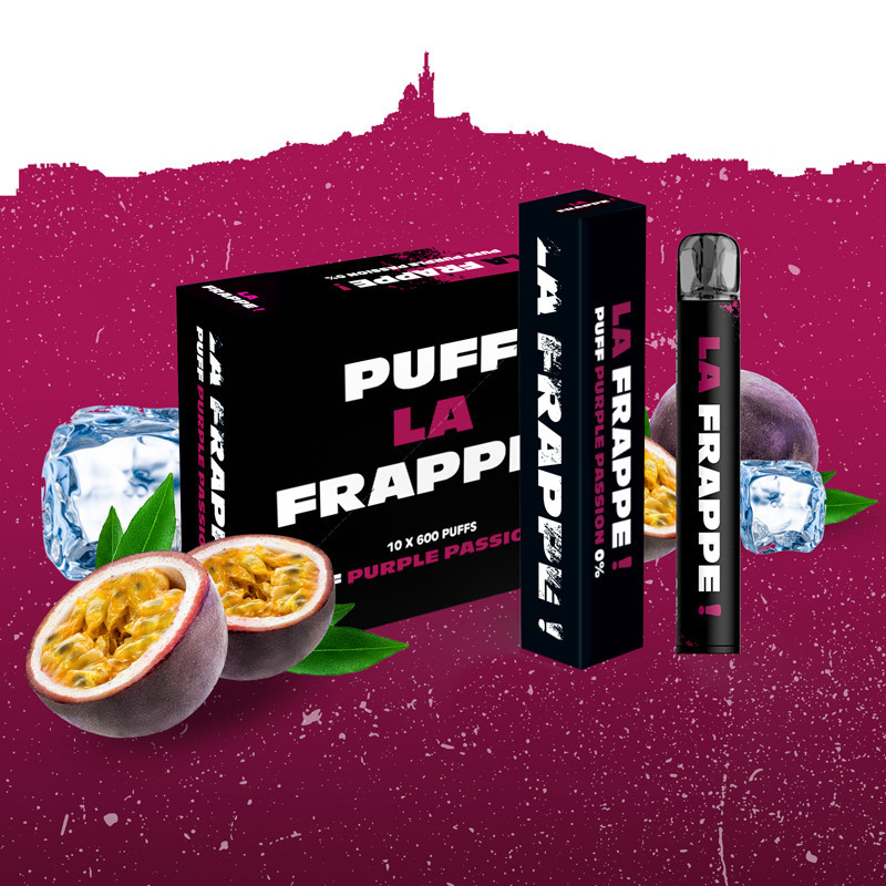 PUFF LA FRAPPE - Purple passion 600 Puffs