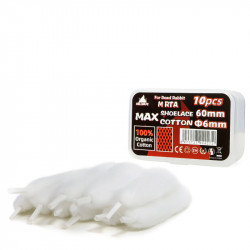 Lacets de Cotton pour Dead Rabbit M RTA (10pcs) Hellvape