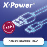 Câble USB vers USB-C - X Power