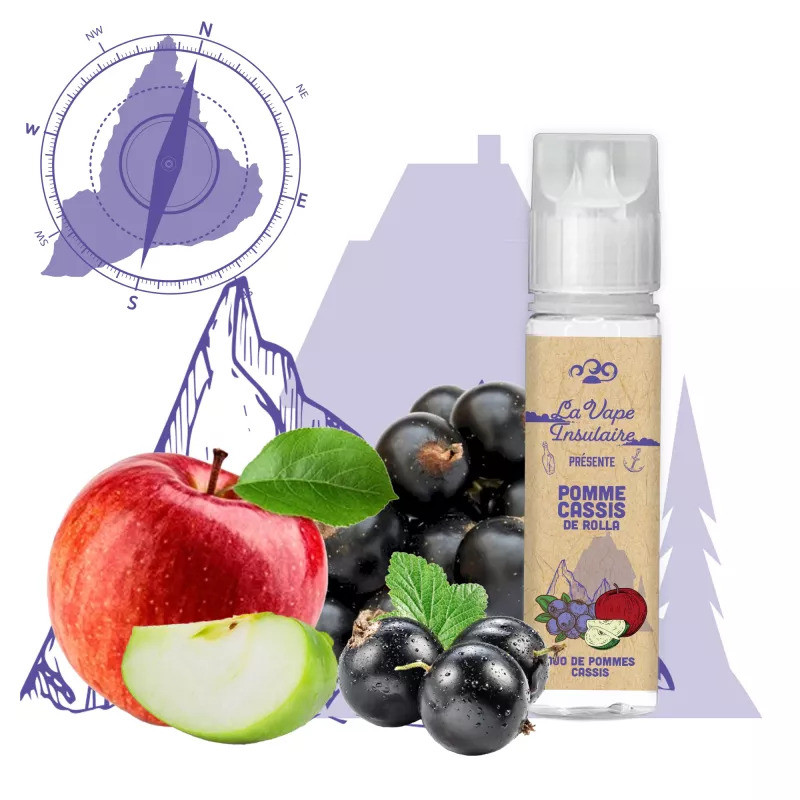 Pomme-Cassis de Rolla 50ml 0mg