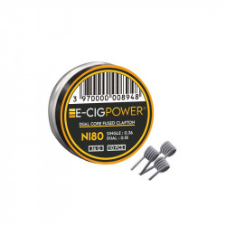 E-CIG POWER - Ni80 Dual...